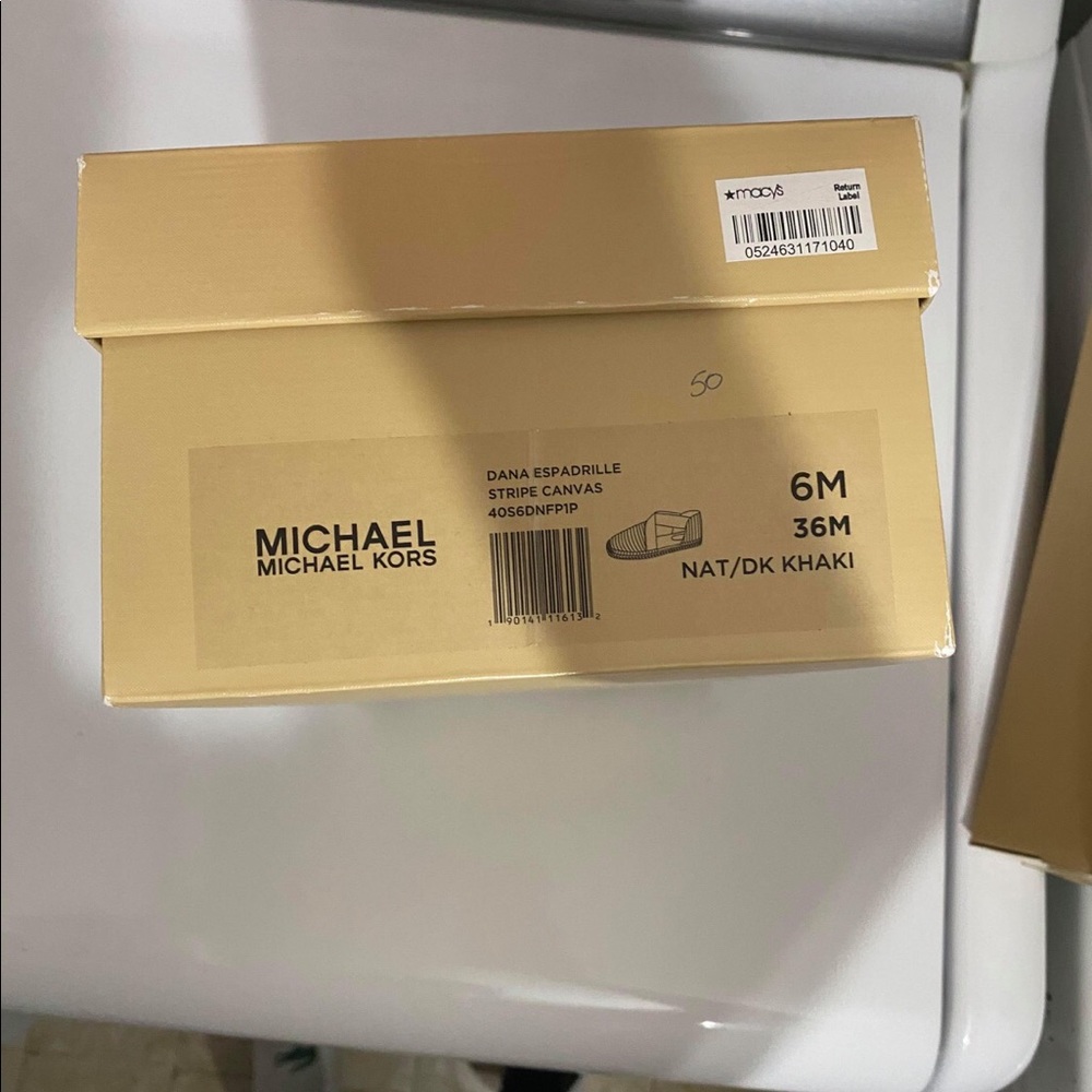 Michael Kors shoe boxes
